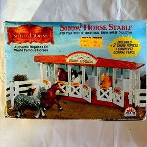 International show horse collection -show horse stable vintage